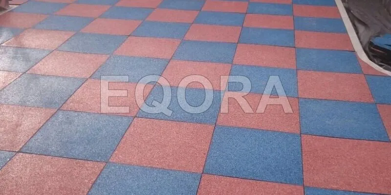 Резиновое покрытие из крошки для автосервисов в Викулово