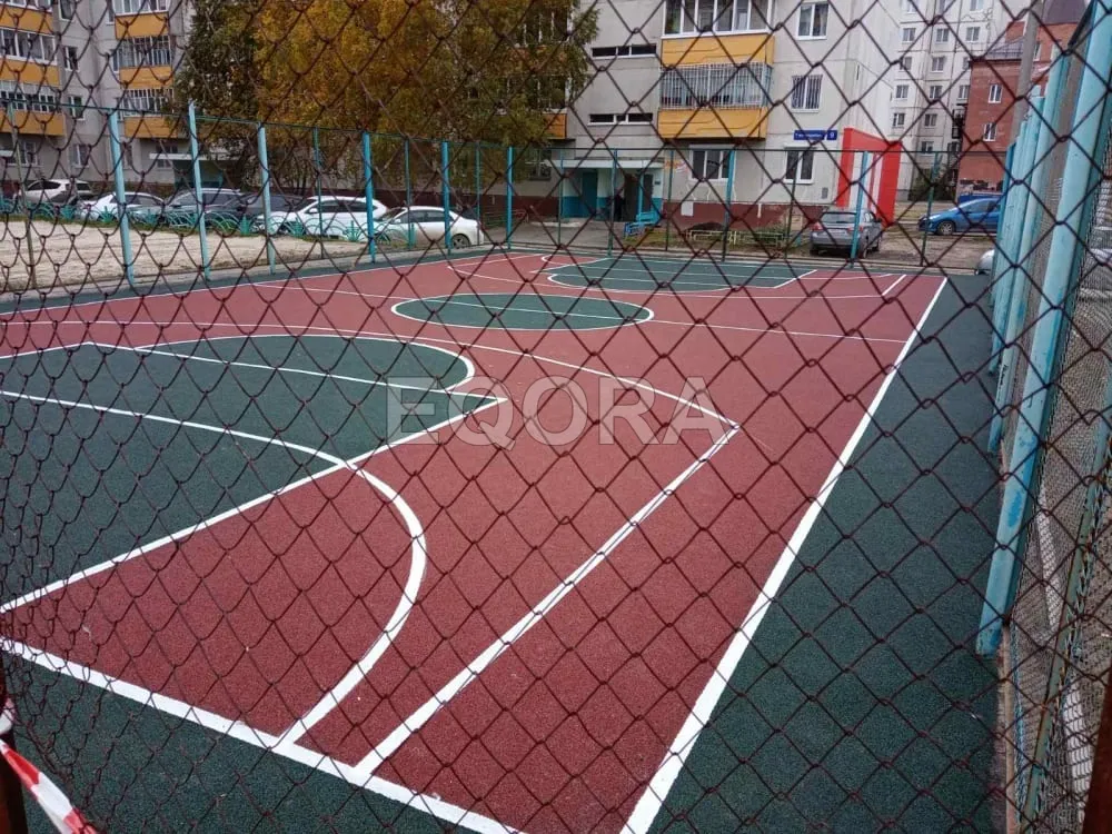 Резиновые покрытия из крошки для спортивных площадок в Викулово